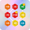 2048 Hex-Kettenzusammenführung